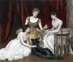 fleurdulys:  The Three Daughters of William Reed - John Collier