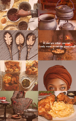 bathtime-witches-brew:  afrowitch aesthetic :: kitchen witch🍳