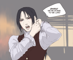 surfacage:  in which itachi and shisui go to a halloween partywhy