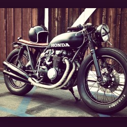 motomood:  Honda CB550 cafe racer - m.s.adams motomood.com