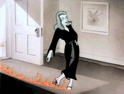  Animated Lauren Bacall turns up the heat in Bacall to Arms (1946).
