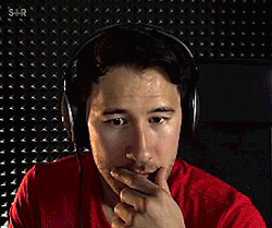 seans-infected-retinas:  Have some gifs of Mark without glasses/with
