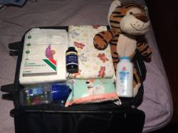 bunslittleadventures:  “Only pack the essentials Babygirl,