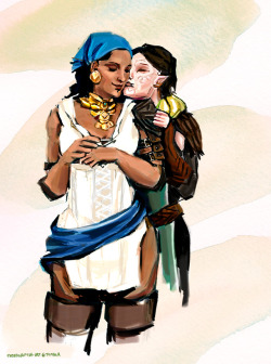 thereinafter-art:kisses: Isabela/Merrill