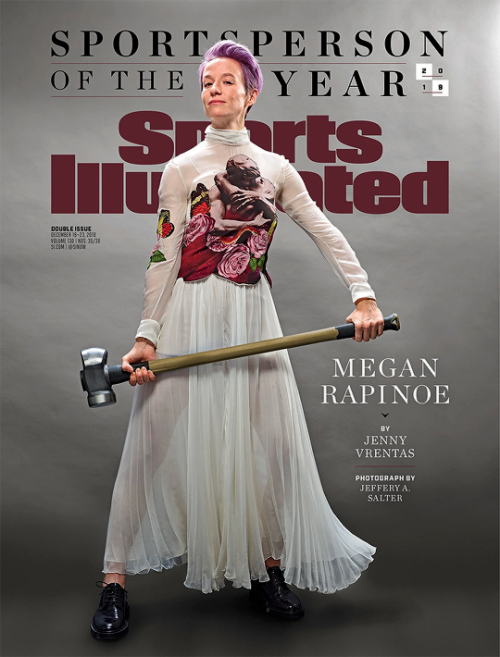 gayrue:MEGAN RAPINOE by Jeffery A. Salter for Sports Illustrated