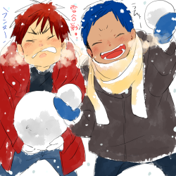 dai-hu-ku:  ゆーきだー！ 今年はまだ雪が見れていません…