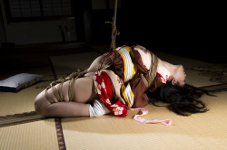 japanesebdsmofficial:  Kinbaku Naka Akira Model Kasumi Hourai