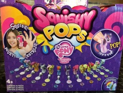 royalcanterlotvoice:   New Line of Squishy Pops Ponies Give the