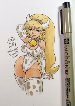 callmepo: Late night tiny doodle - Cowbell Pacifica (specifically