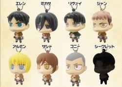 A look at PuniPuni’s upcoming SnK chibi keychains/mascot boxes!Retail