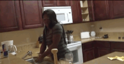ebony-couple-clh:  afro-orgasm:  Interrupt chores for a quickie.