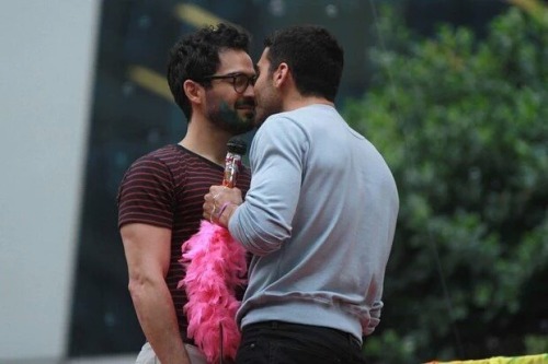 Alfonso Herrera & Miguel   Ángel Silvestre - Gay Pride Parade