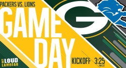 fyeahgreenbaypackers:  And here we are…GAME DAY! GO PACK GO!