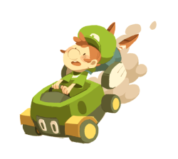 luce-do-the-doodles:  Playing Mario Kart 8 now! It’s kinda