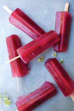 intensefoodcravings:Watermelon, Lime and Hibiscus Ice Pops |
