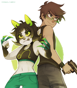  somebody a while back suggested Jake and Nepeta teaming up to