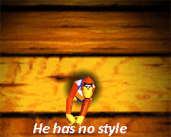 form-and-void:cinematic parallels:Donkey Kong 64 (1999) // Mew