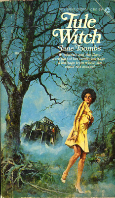 udhcmh: Jane Toombs, Tule Witch (1973). A rare gothic romance