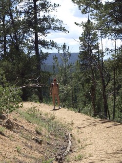 postformyhusband:  postformyhusband:  naked hiking nude public