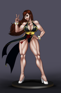 re-enn:    Chun-Li     dem legs~ ;9