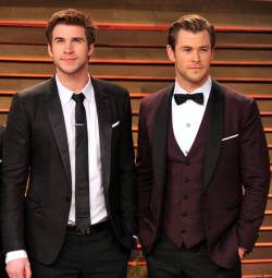 hotmentohelpyoustudy:  The Hemsworth brothers….