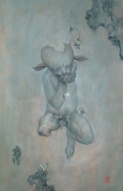 contemporary-artist-gallery:  James Jean Cannibal 2007 22 x 30