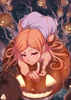 kirinoyurei:Happy Haloween !