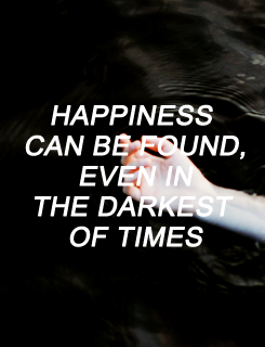 ollympus: YA meme: nine quotes (1/09) “Happines can be found