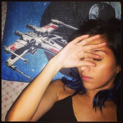 Sleeping with an X-wing