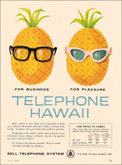 phasesphrasesphotos:  Telephone Hawaii Bell Telephone System