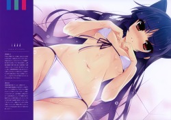 animal ears bikini cameltoe erect nipples fixed gokou ruri kuroya