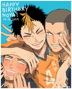 nachurart:  Happy birthday Nishinoya……-senpai!!! ✨✨✨ 