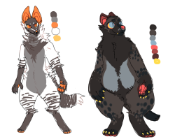 scpkid:  hyena (striped and spotted) adopts i did as practice.they