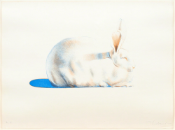 nobrashfestivity:  Wayne Thiebaud . Rabbit from Seven Still Lifes