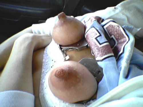 self-bondagettes:  immobilised breasts 