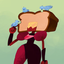 octocassie:  What if Garnet’s hair was bread