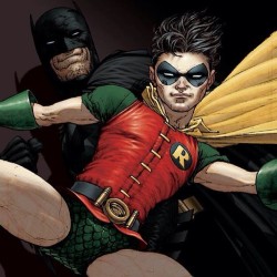 #batman #robin #dccomics