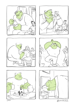 otterlogic: Imagine… REVERSE HULK