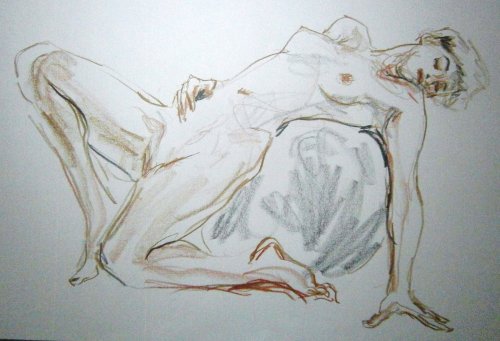 trashandgarnish:  sketches of me done by Johnathan Felton 