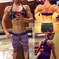 physiquegirls:  20 year old muscles 