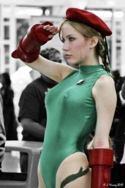 cosplaynerdalert:  Cammy cosplayers: Uma Kani | Ivette | TonjaSource: