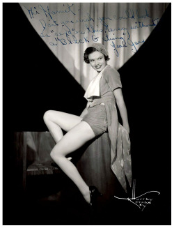 Jean GaryBeautiful vintage 30’s-era promo photo personalized
