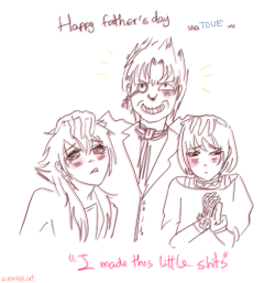 a-low-key-art:  happy father’s day to the actual worst dad