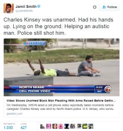 buddhabrot:  destinyrush:  Unarmed Black Man With Hands Up Shot