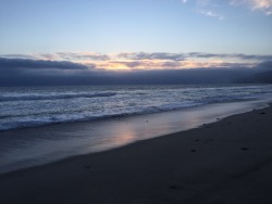 i was driving down the PCH and stopped at this beach in Malibu,