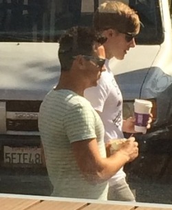 feistyfrank:  TOM DALEY DATING DUSTIN LANCE BLACK? Apparently,