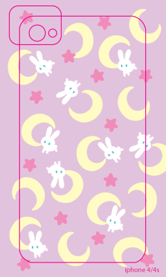 mis0happy:  Hi all!Here are templates for Sailor Moon phone skin!