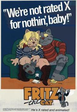 fuckyeahrobertcrumb:  Fritz the cat. Tiempos felices, tiempos