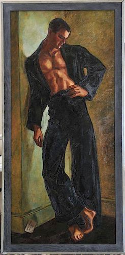 gayartists:  Portrait of Lincoln Kirstein (1930), William Horace