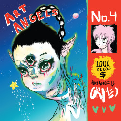 actuallygrimes:  art angels: album cover.video next weekartwork